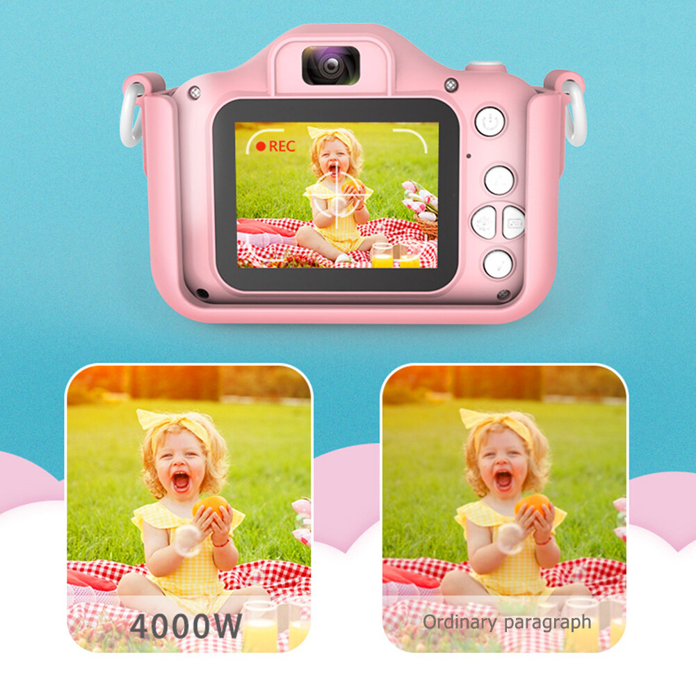 [Mega Sale] Kids Mini Camera Cute Horse Digital Video Camera Children Educational Toys