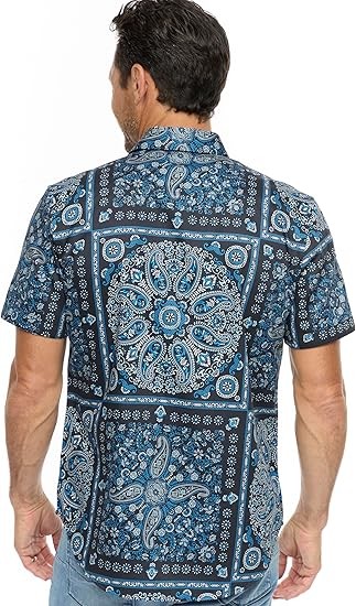 Robert Graham Men's Tifton Song Sleeve Woven Shirt